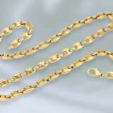 Kette/Collier: schöne und massiv gefertigte Goldkette aus 18K Gold, schwere Handarbeit - Foto 1