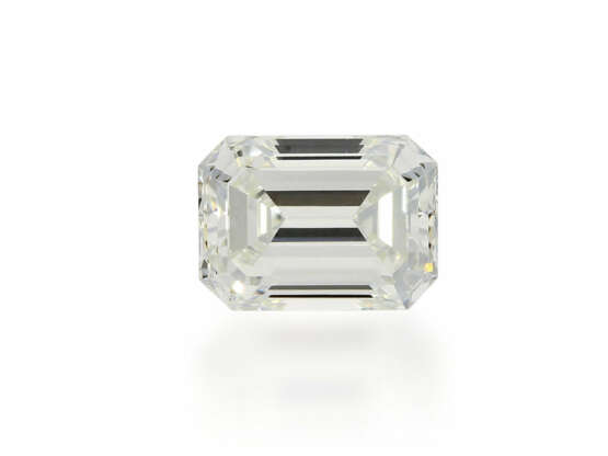 Diamant: Hochfeiner Emerald-Cut Diamant, 1,19ct, Wesselton/VVS, mit aktuellem DPL Zertifikat - Foto 1