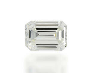 Diamant: Hochfeiner Emerald-Cut Diamant, 1,14ct, Wesselton/VS, mit aktuellem DPL Zertifikat
