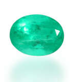 Smaragd: großer, natürlicher Smaragd von sehr guter Farbe, ca. 7,5ct - фото 1