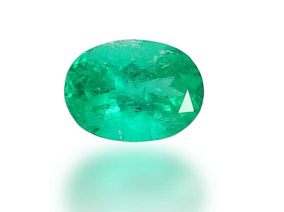 Smaragd: wertvoller und sehr schöner, natürlicher Smaragd von ca. 2,33ct - Foto 1