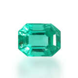 Smaragd: ein sehr wertvoller Smaragd von sehr schöner Farbe, ca. 2,12ct, Herkunft Columbien - photo 1