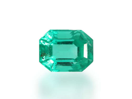 Smaragd: ein sehr wertvoller Smaragd von sehr schöner Farbe, ca. 2,12ct, Herkunft Columbien - photo 1
