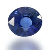 Saphir: sehr schöner, unbehandelter blauer Saphir, 2,24ct, inklusive Zertifikat - Foto 1