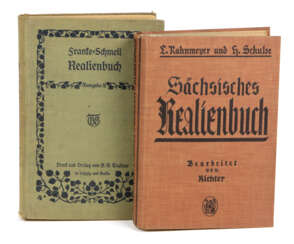 2 Realienbücher 1910/34