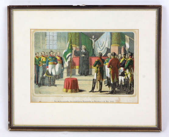 Die Fahnenweihe Dresden 1813 - photo 1