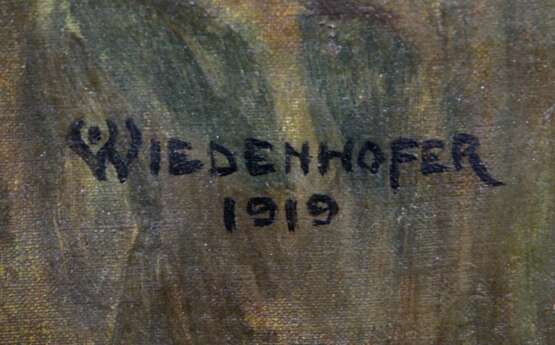Mädchen Porträt - Wiedenhofer, Oskar 1919 - photo 2