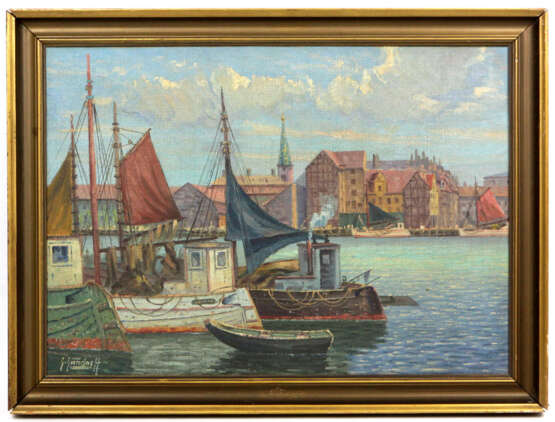 Fischerboote im Hafen- Hundorff - фото 1