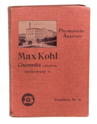 Max Kohl, Physikalische Apparate 1904