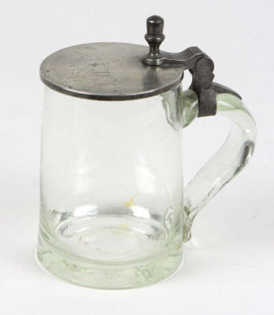 Biedermeier Glaskrug um 1840/50 - Foto 1