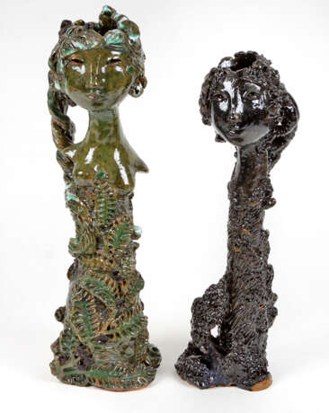 2 Keramik Figuren - Jung, Anni - photo 1
