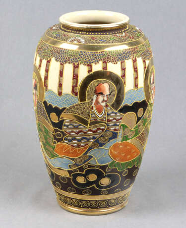 asiatische Vase - photo 2