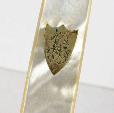 2 Silbermesser mit Perlmuttgriff - photo 2