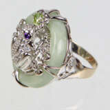 Jade Ring mit Frosch - Foto 2