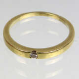 Brillant Solitär Ring - Gelbgold 585 - Foto 1