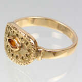 Ring mit Citrin - Gelbgold 585 - фото 2