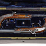 Duell Pistolen im Doppelkasten um 1855 - фото 2