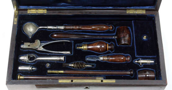 Duell Pistolen im Doppelkasten um 1855 - фото 3