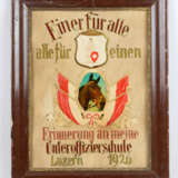 Erinnerungs Stickbild Luzern 1926 - Foto 1
