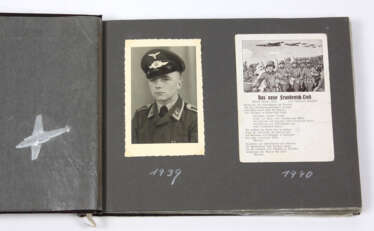 Militär Album Luftwaffen Unteroffizier