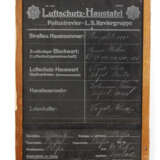 Luftschutz Haustafel - photo 1