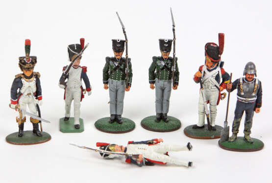 7 Zinnfiguren Befreiungskriege 1813/14 - фото 1