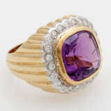 Damenring mit feinem Amethyst - Foto 2