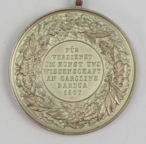 Anhalt: Médaille du Mérite de l'Art et de la Science - Caroline Bardua 1857. - photo 4