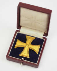 Mecklenburg-Schwerin: Militärverdienstkreuz, 1914, 1. Klasse, im Etui.