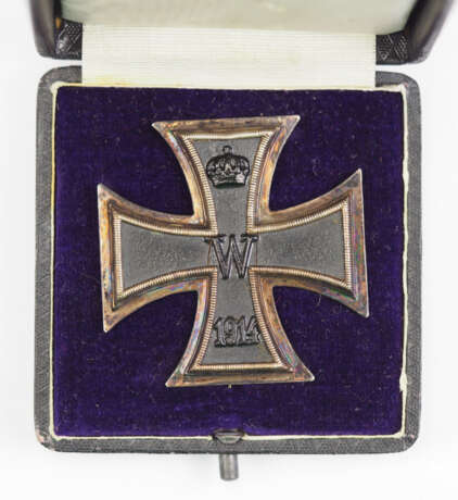 Preussen: Eisernes Kreuz, 1914, 1. Klasse, im Etui - K.A.G. - photo 2