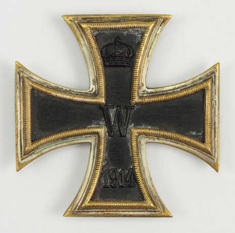 Preussen: Eisernes Kreuz, 1914, 1. Klasse - zum annähen. - фото 1