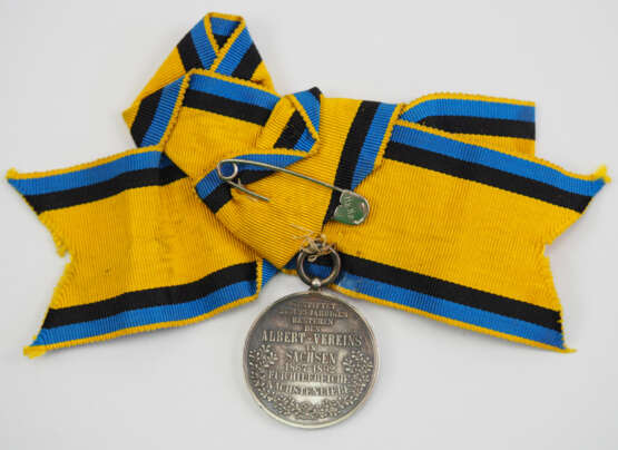 Sachsen: Silberne Carola-Medaille, 1. Typ (1892-1915). - photo 2