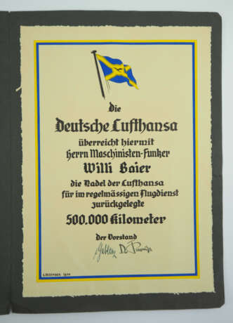 Nachlass eines Flugmaschinisten-Funkers der Lufthansa mit 1 Million Fluggilomteter. - Foto 3