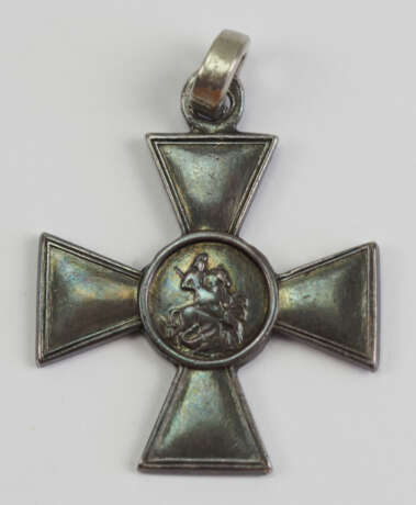Russland: St. Georgs Orden, Soldatenkreuz, 4. Klasse. - Foto 3