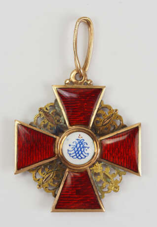 Russland: Orden der heiligen Anna, 2. Modell (1810-1917), 3. Klasse, im Etui. - photo 7