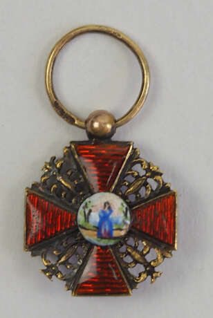 Russland: Orden der heiligen Anna, 2. Modell (1810-1917), Miniatur. - Foto 1