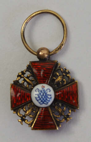 Russland: Orden der heiligen Anna, 2. Modell (1810-1917), Miniatur. - фото 3