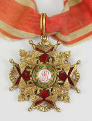 Russland: Kaiserlicher und Königlicher Orden vom heiligen Stanislaus, 2. Modell, 1. Typ (1831-1841), 3. Klasse.
