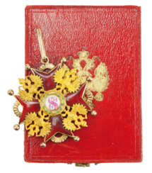 Russland: Kaiserlicher und Königlicher Orden vom heiligen Stanislaus, 2. Modell, 2. Typ (ca. 1841-1917), 2. Klasse, im Etui.