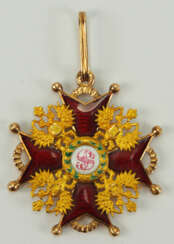 Russland: Kaiserlicher und Königlicher Orden vom heiligen Stanislaus, 2. Modell, 2. Typ (ca. 1841-1917), 2. Klasse.