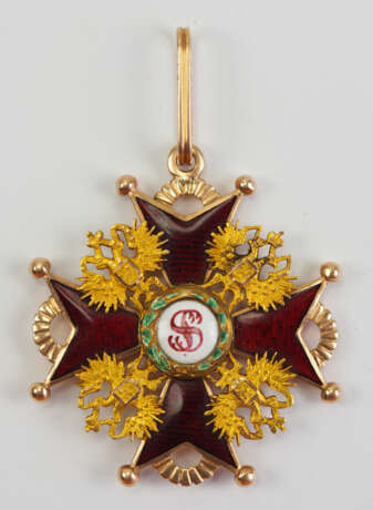 Russland : Kaiserlicher und Königlicher Orden vom heiligen Stanislaus, 2. Modell, 2. Typ (ca. 1841-1917), 2. Klasse. - Foto 1
