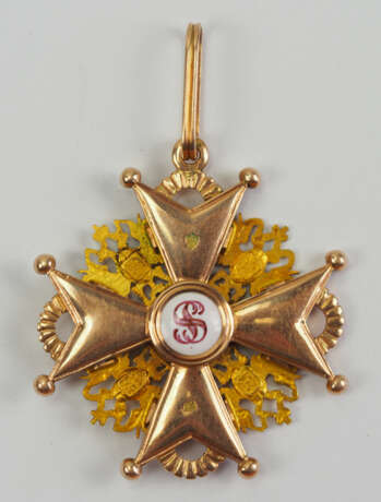 Russland : Kaiserlicher und Königlicher Orden vom heiligen Stanislaus, 2. Modell, 2. Typ (ca. 1841-1917), 2. Klasse. - фото 3