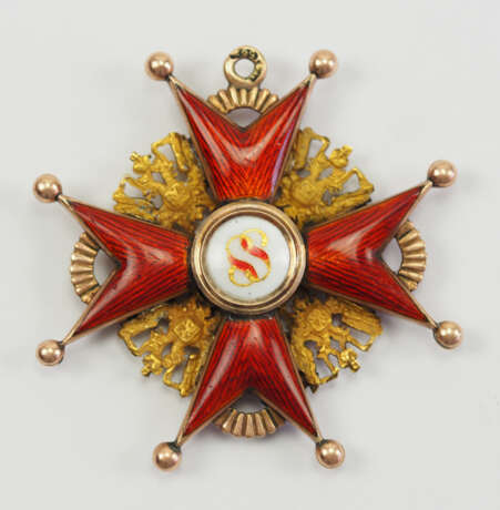 Russland: Kaiserlicher und Königlicher Orden vom heiligen Stanislaus, 2. Modell, 2. Typ (ca. 1841-1917), 3. Klasse. - photo 3