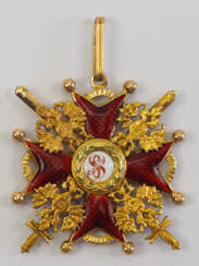 Russland: Kaiserlicher und Königlicher Orden vom heiligen Stanislaus, 2. Modell, 2. Typ (ca. 1841-1917), 3. Klasse mit Schwertern.