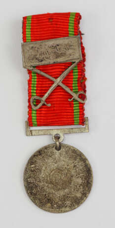 Türkei: Liakat Medaille, in Silber, mit Säbel- und Datumsspange. - photo 1