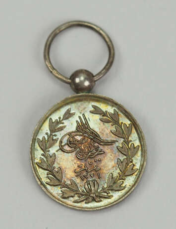 Türkei: Medaille Türkisch-Russischer Krieg 1877 Miniatur. - фото 2