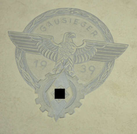 Gausieger 1939 Urkunde in der Wettkampfgruppe Bergbau. - фото 2