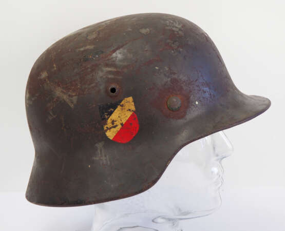 Luftwaffe: Stahlhelm M35, Doppelemblem. - фото 2