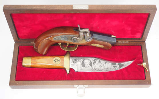 USA: Colt Bowie-Messer und Perkussionspistole. - фото 1