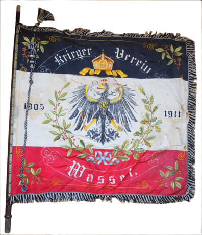 Kriegervereinsfahne - Wassel. - photo 1